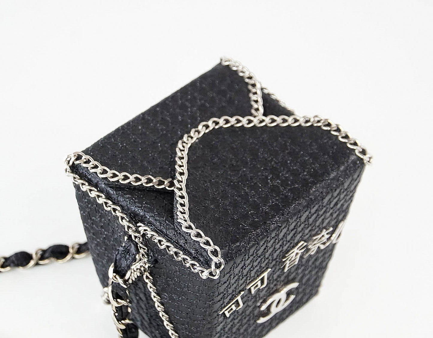 Chanel Take Away Box Bag Rare Limited Edition Runway Shanghai Collection