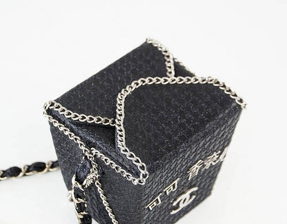 Chanel Take Away Box Bag Rare Limited Edition Runway Shanghai Collection
