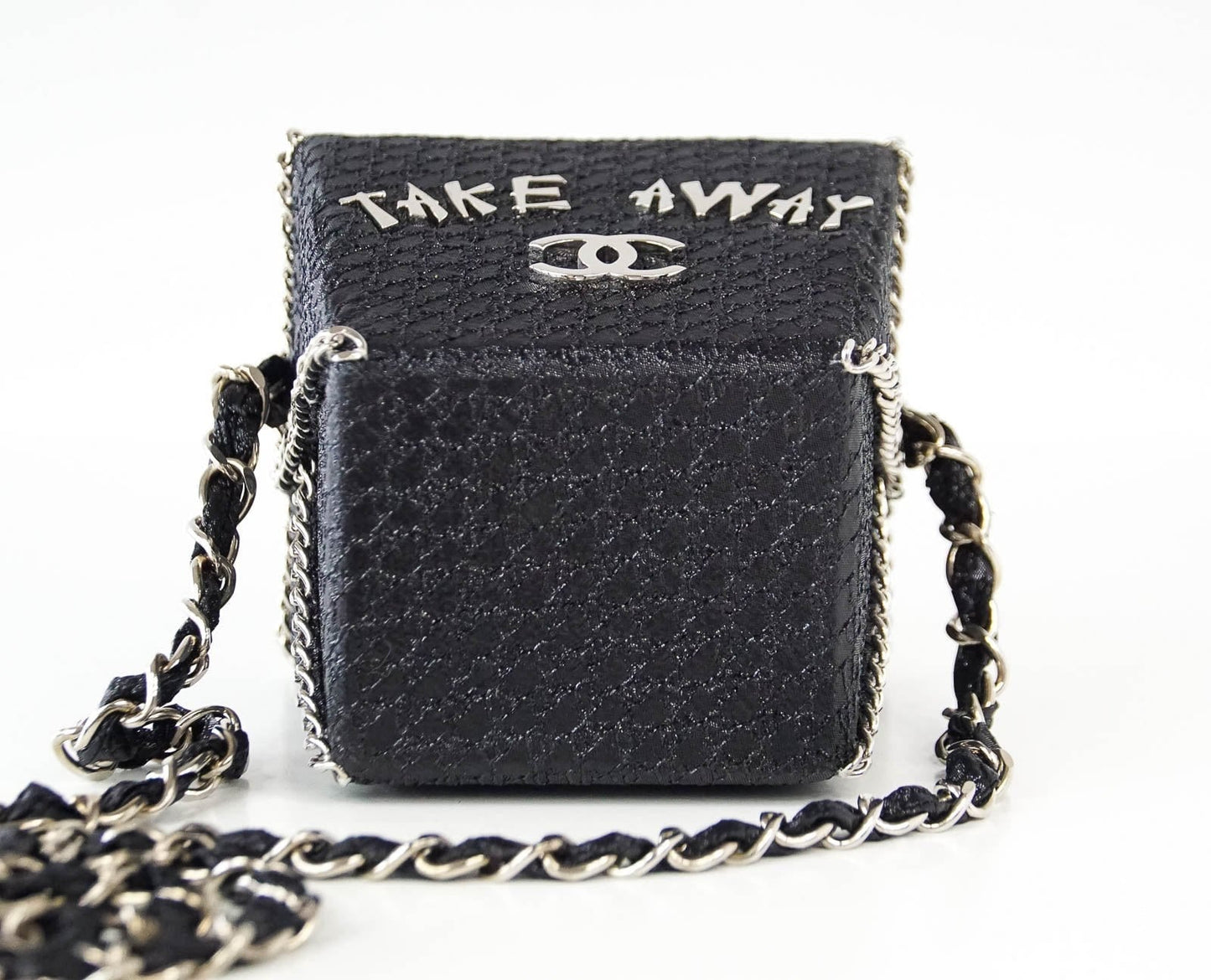 Chanel Take Away Box Bag Rare Limited Edition Runway Shanghai Collection