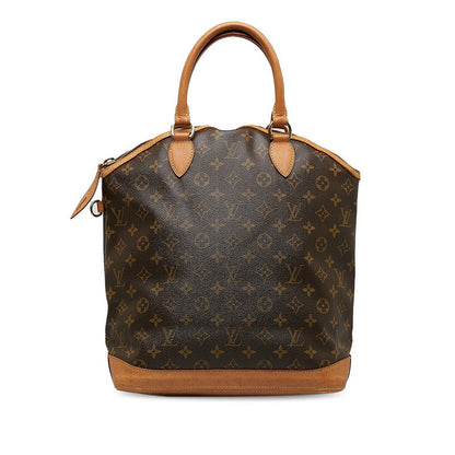 Louis Vuitton Monogram Rocket Vertical Handbag M40103 Brown PVC Leather  Louis Vuitton