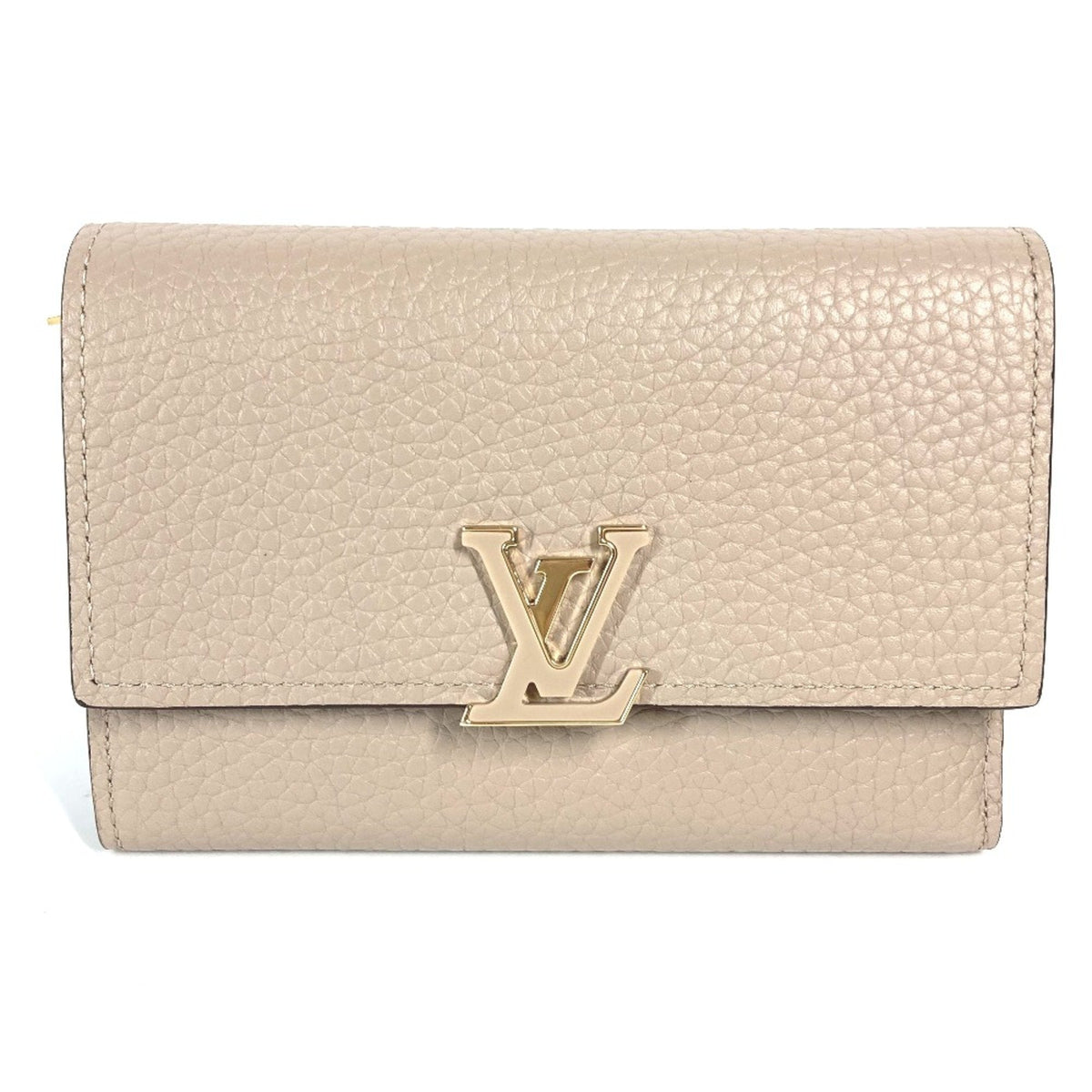Louis Vuitton  Leather Wallet (Tri-Fold)
