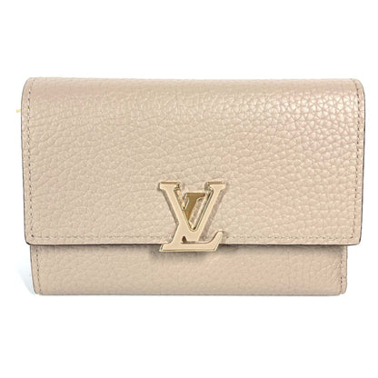 Louis Vuitton  Leather Wallet (Tri-Fold)