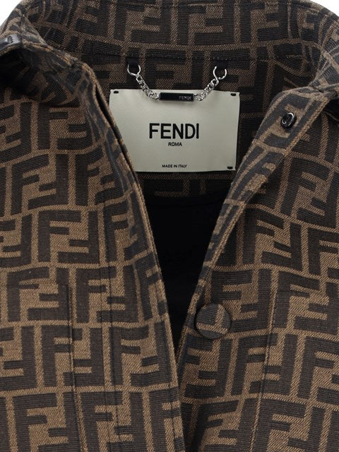 Fendi Women Belt Detail Jacket