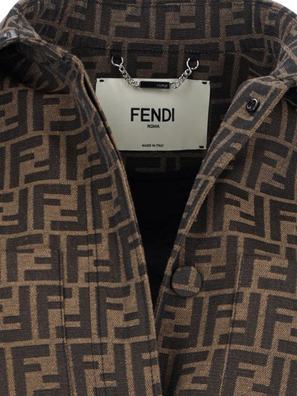 Fendi Women Belt Detail Jacket