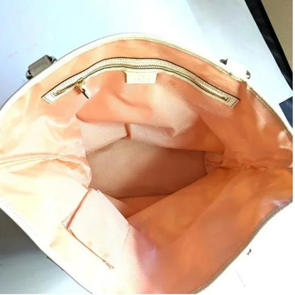 Gucci Webby Equestrian Multi Color Horse Bit Leather Silk Tote