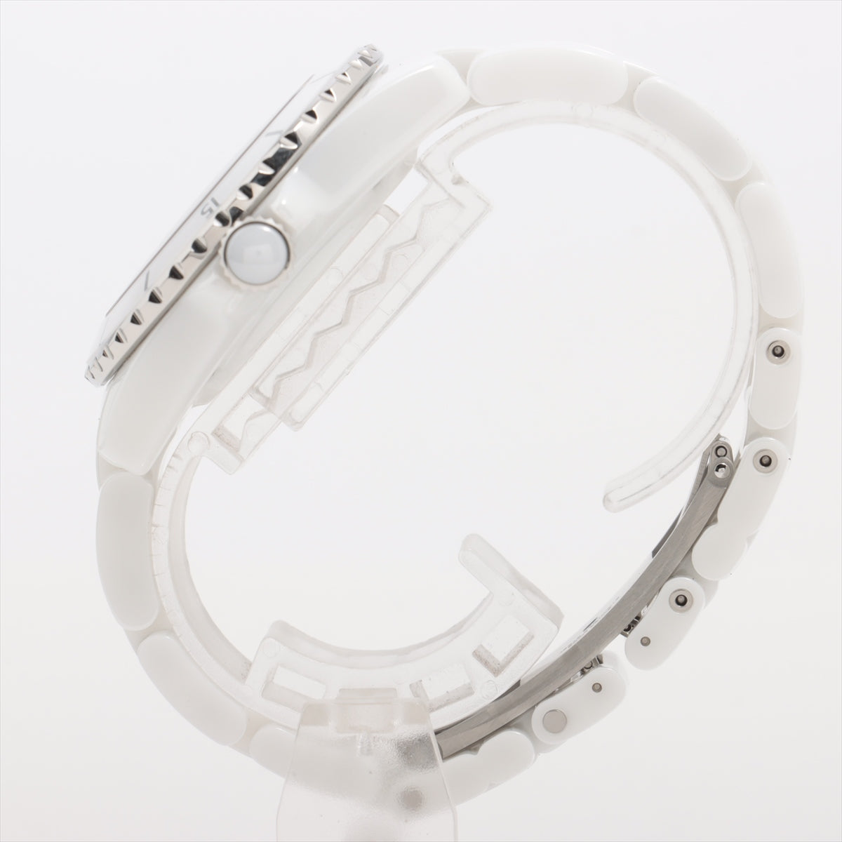 Chanel Mademoiselle J12 Lapauza H7481 SSCE AT White
