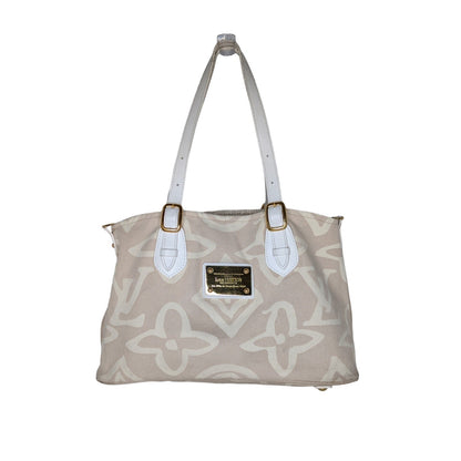 Louis Vuitton Limited Edition Beige Tahitienne Cabas Bag