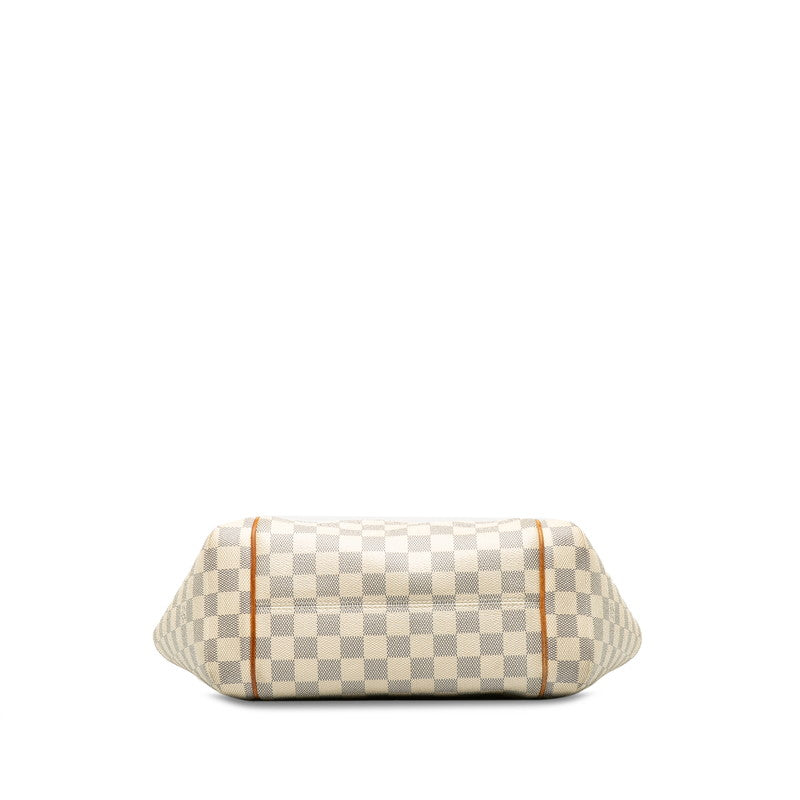 LOUIS VUITTON Totally PM in Damier Azur N41280 Tote Bag White