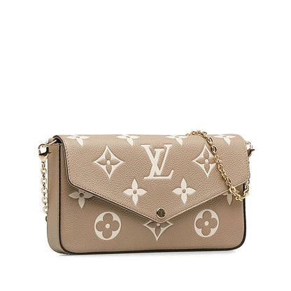 Louis Vuitton Monogram Empreinte Pochette Felice Chain Pouch M82480