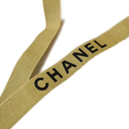 Chanel Suspenders Beige Small Good