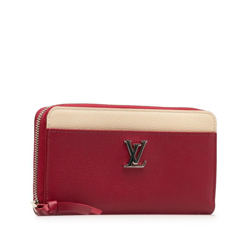 Louis Vuitton Rolls-Royce Voyager Long Wallet M63816 Red Beige Car Fraser Lady Louis Vuitton