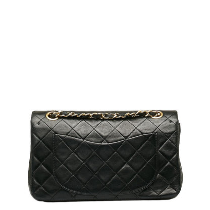 CHANEL Classic Double Flap Small in Lambskin Black Quilted