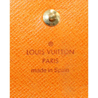 LOUIS VUITTON Orange Epi Wallet