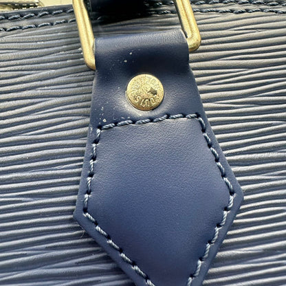 LOUIS VUITTON<br>Epi Arma Bag Blue
