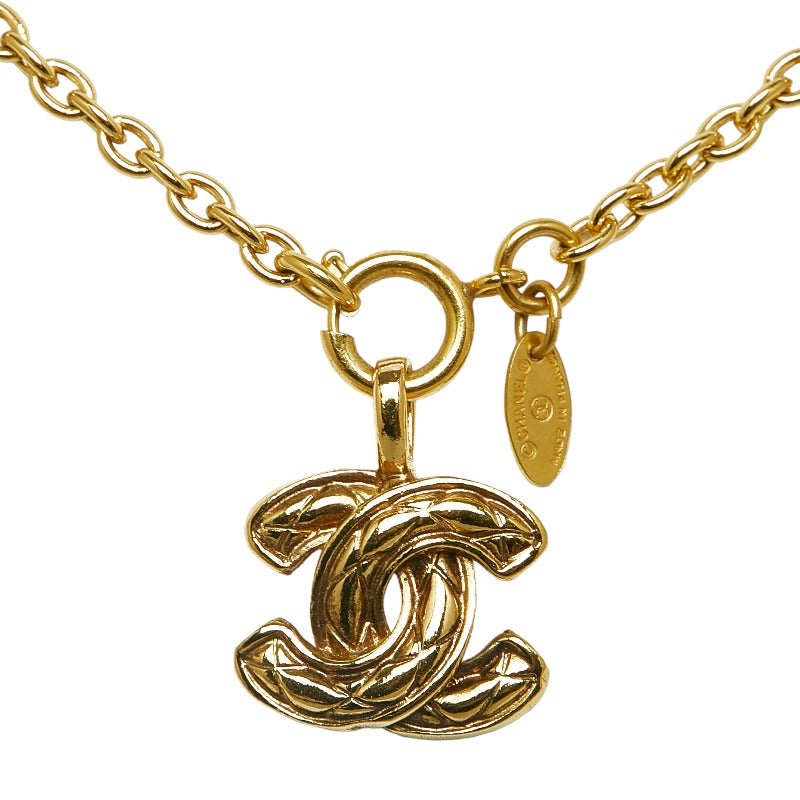 Chanel vintage mattress cocomark chain necklace g makeup ladies Chanel