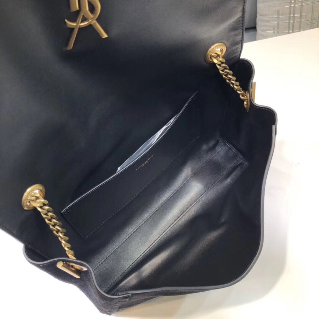 Yves Saint Laurent Kate Medium Reversible Chain Bag Black