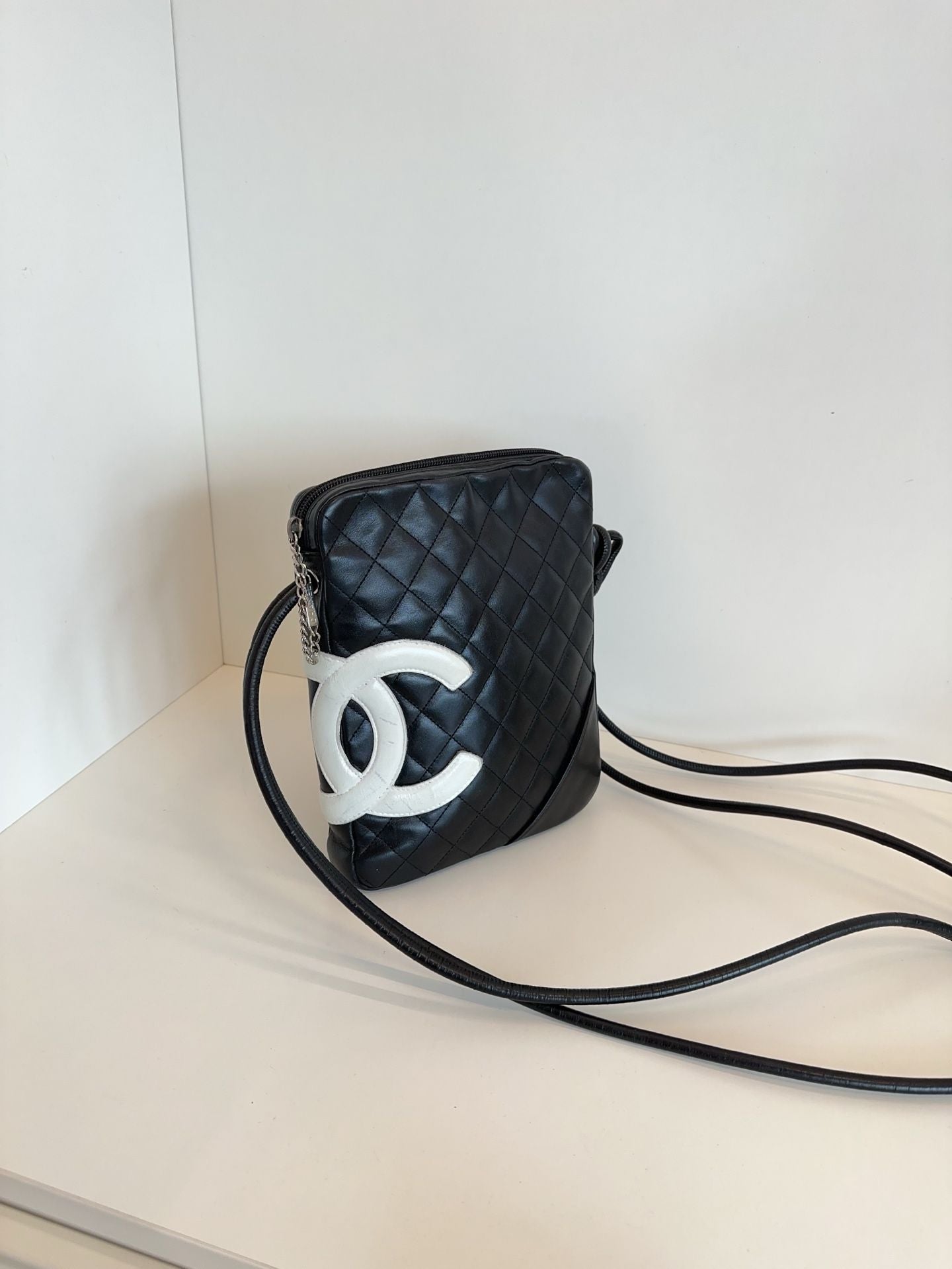 Vintage Chanel Cambon bag *cm black