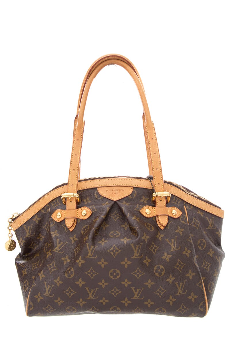 Louis Vuitton Tivoli GM Brown Mongram Canvas Leather Bag