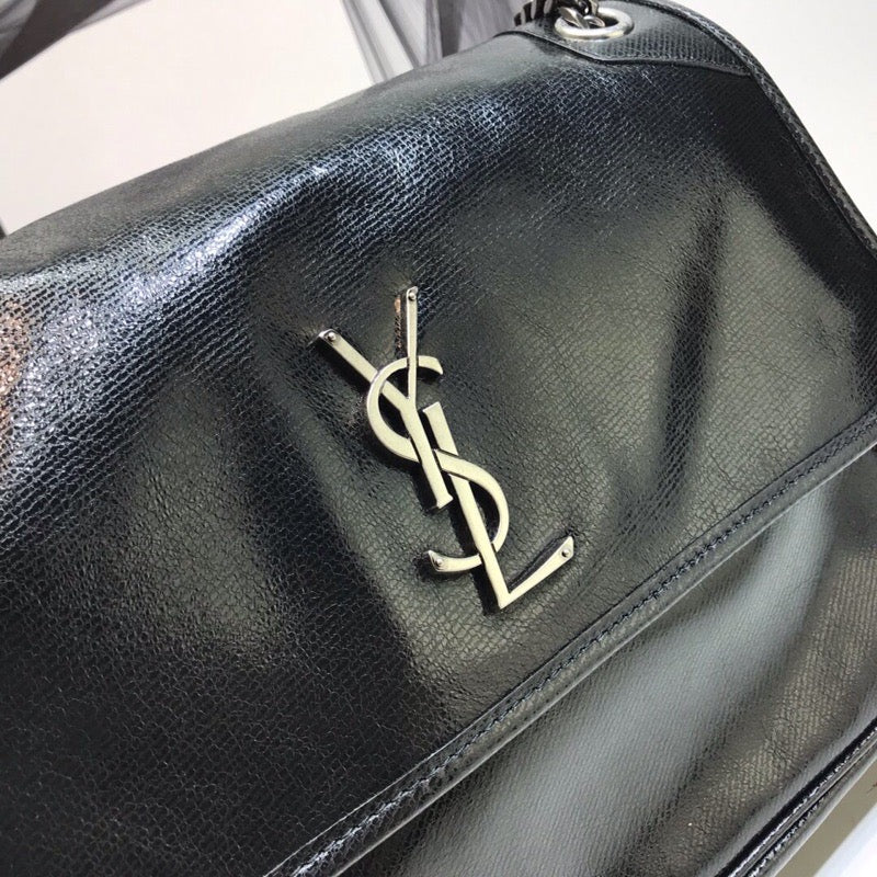 Yves Saint Laurent Niki Medium Chain Bag Black