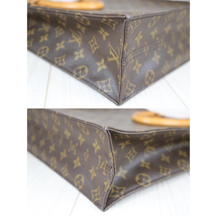 Rank A ｜    LV Monogram Sac Plat Tote Bag    ｜082802