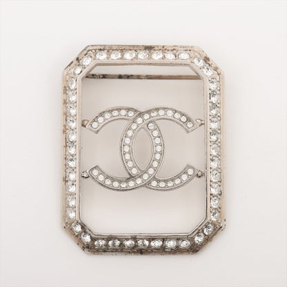 Chanel Coco B18P Brochure GP Rhinestone Silver