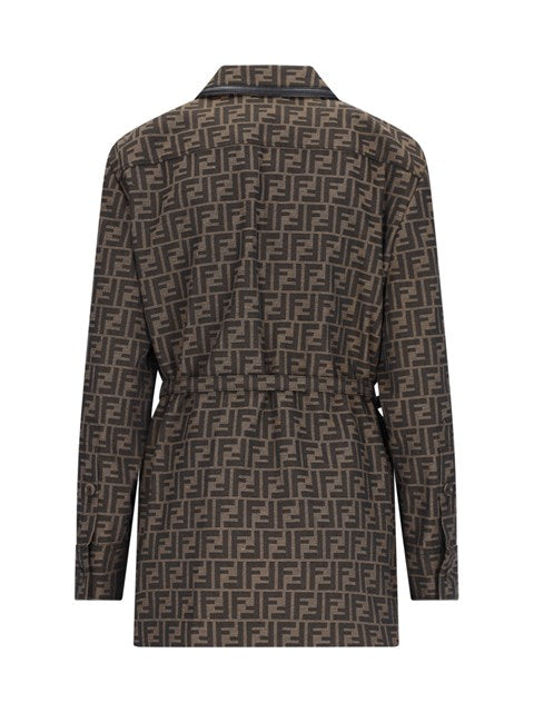 Fendi Women Belt Detail Jacket