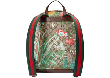 Gucci Tian GG Supreme Backpack Ebony/Beige
