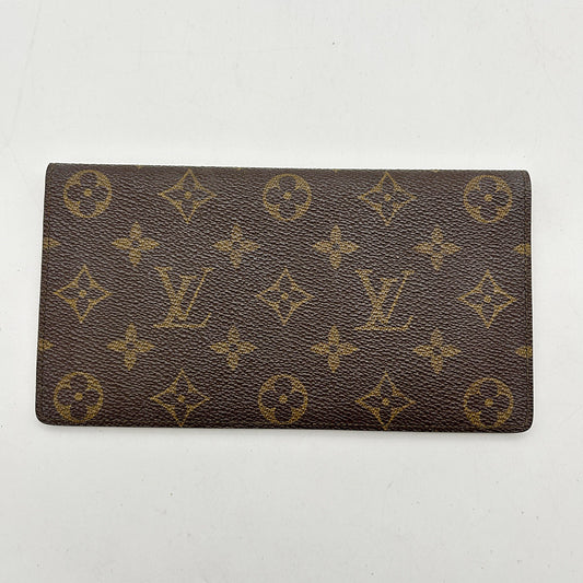 Louis Vuitton | Bags | Louis Vuitton Long Wallet Porte Chequier Double Monogram Canvas lv8806vd