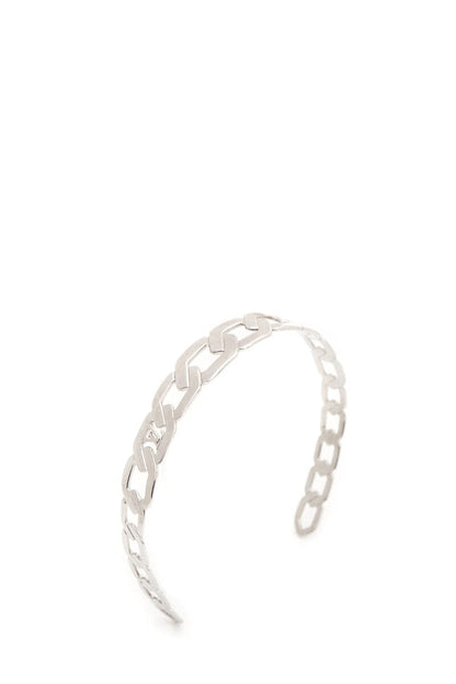 Louis Vuitton Silver Metal Chain Link Headband