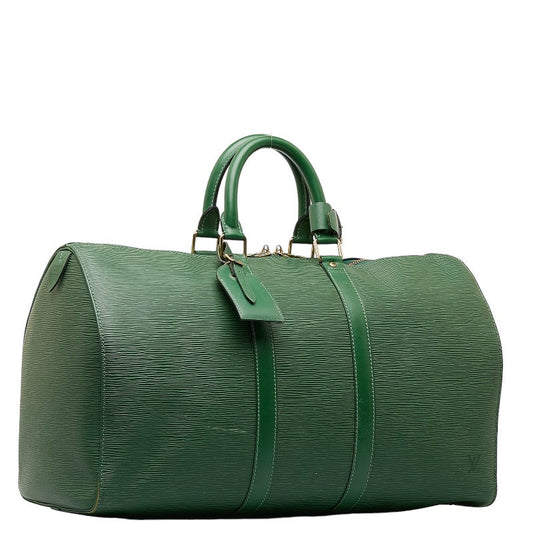 Louis Vuitton Epic Kypopur 45 Boston Bag Travel Bag M42974 Borneo Green Leather Ladies Louis Vuitton