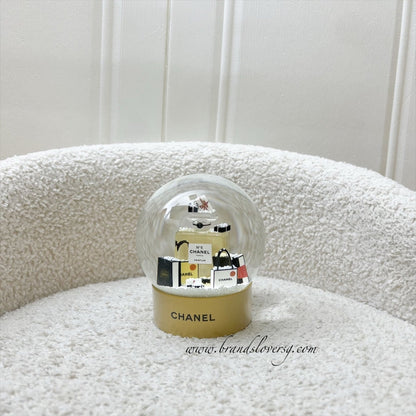 Chanel VIP Gift Perfume Bottles Christmas Snow Globe