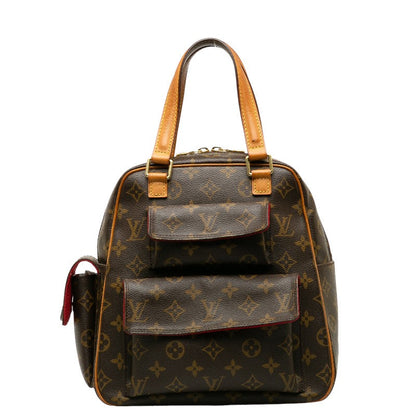Louis Vuitton Monogram Exantry City Handbag M51161 Brown PVC Leather  Louis Vuitton