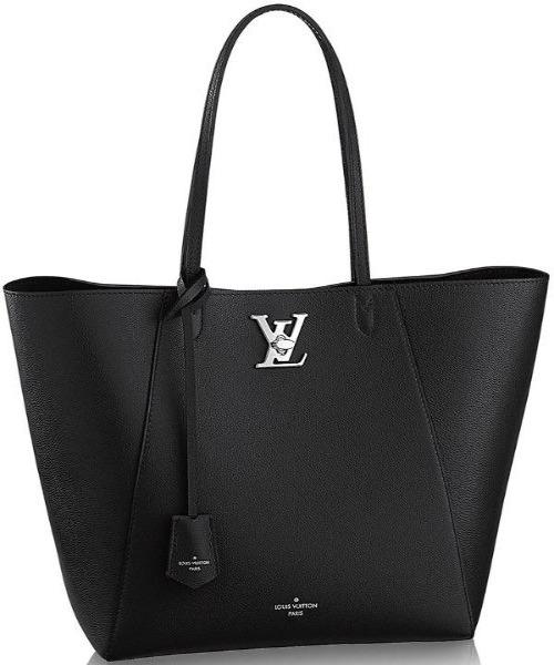Louis Vuitton Lockme Cabas Bag Noir