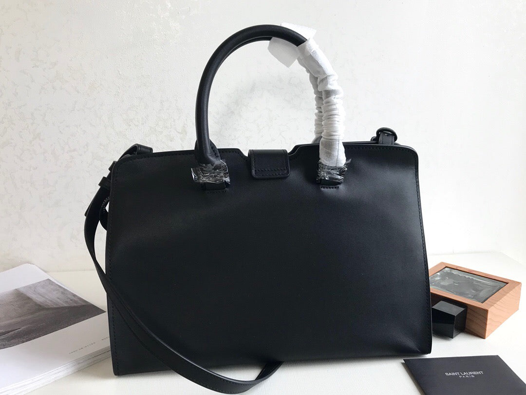 Yves Saint Laurent Monogram Cabas Small Black
