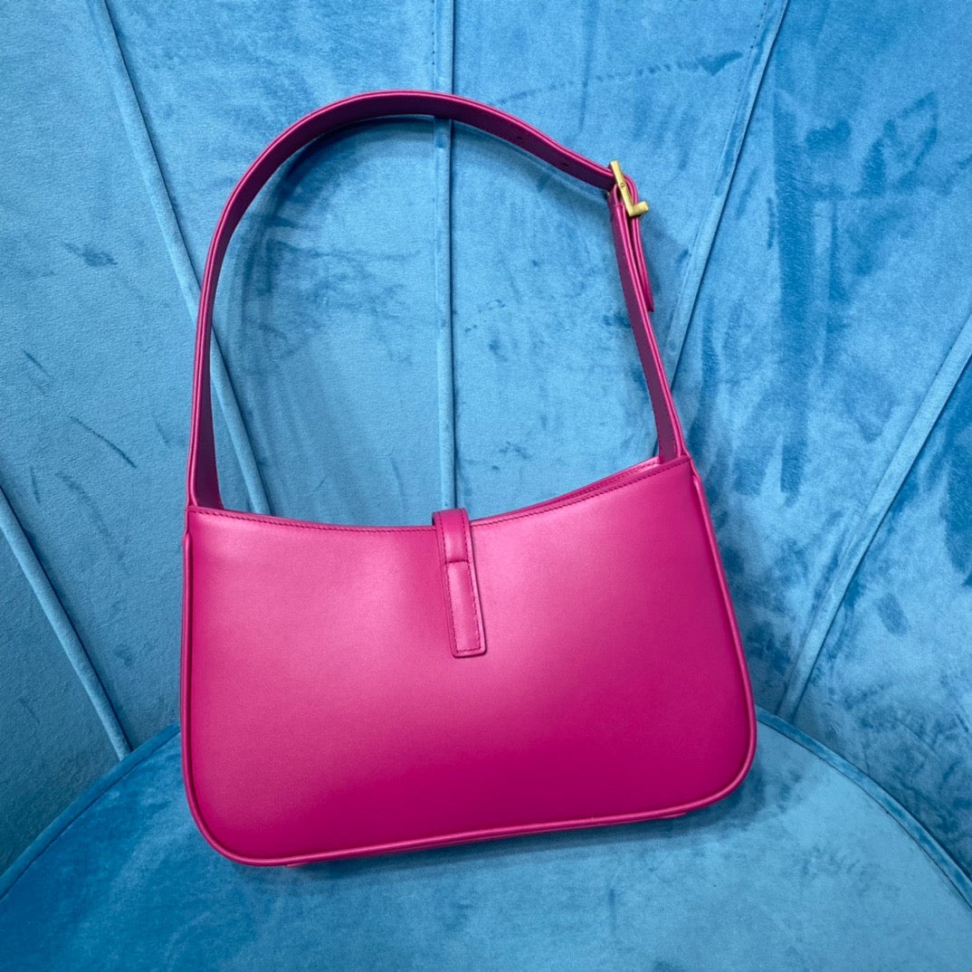Yves Saint Laurent  Hobo Bag In Smooth Pink
