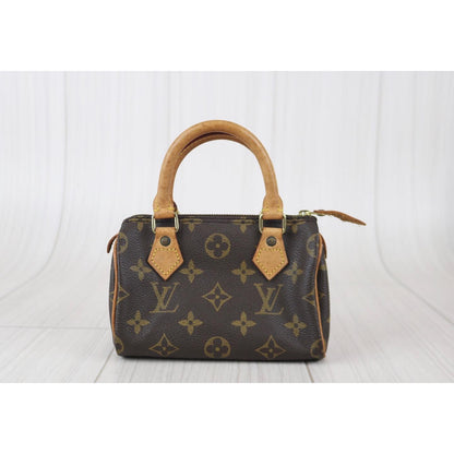 Rank AB ｜ LV Monogram Mini Speedy Handbag ｜081404