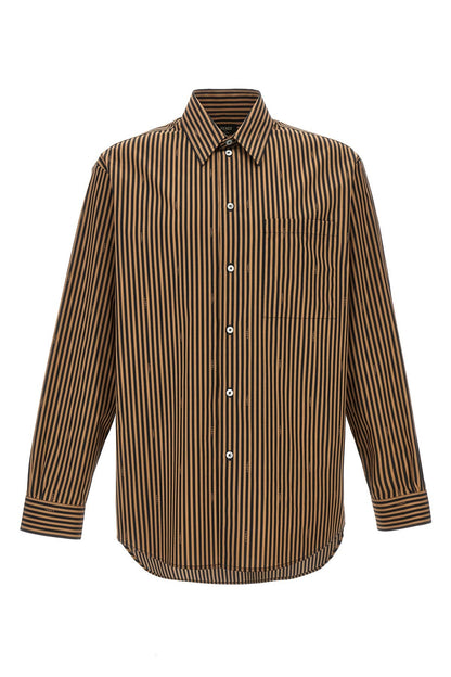 Fendi Men Pequin Stripes Shirt