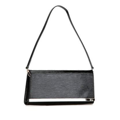 Louis Vuitton  Noir Patent Leather Pochette Shoulder Bag
