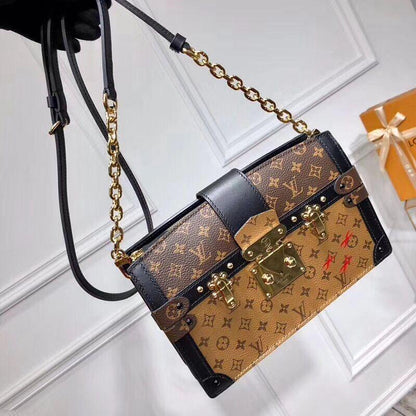 Louis Vuitton Trunk Clutch Monogram Reverse Canvas