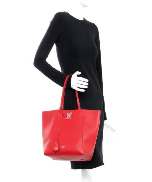 LV Lockme Cabas Bag Rubis