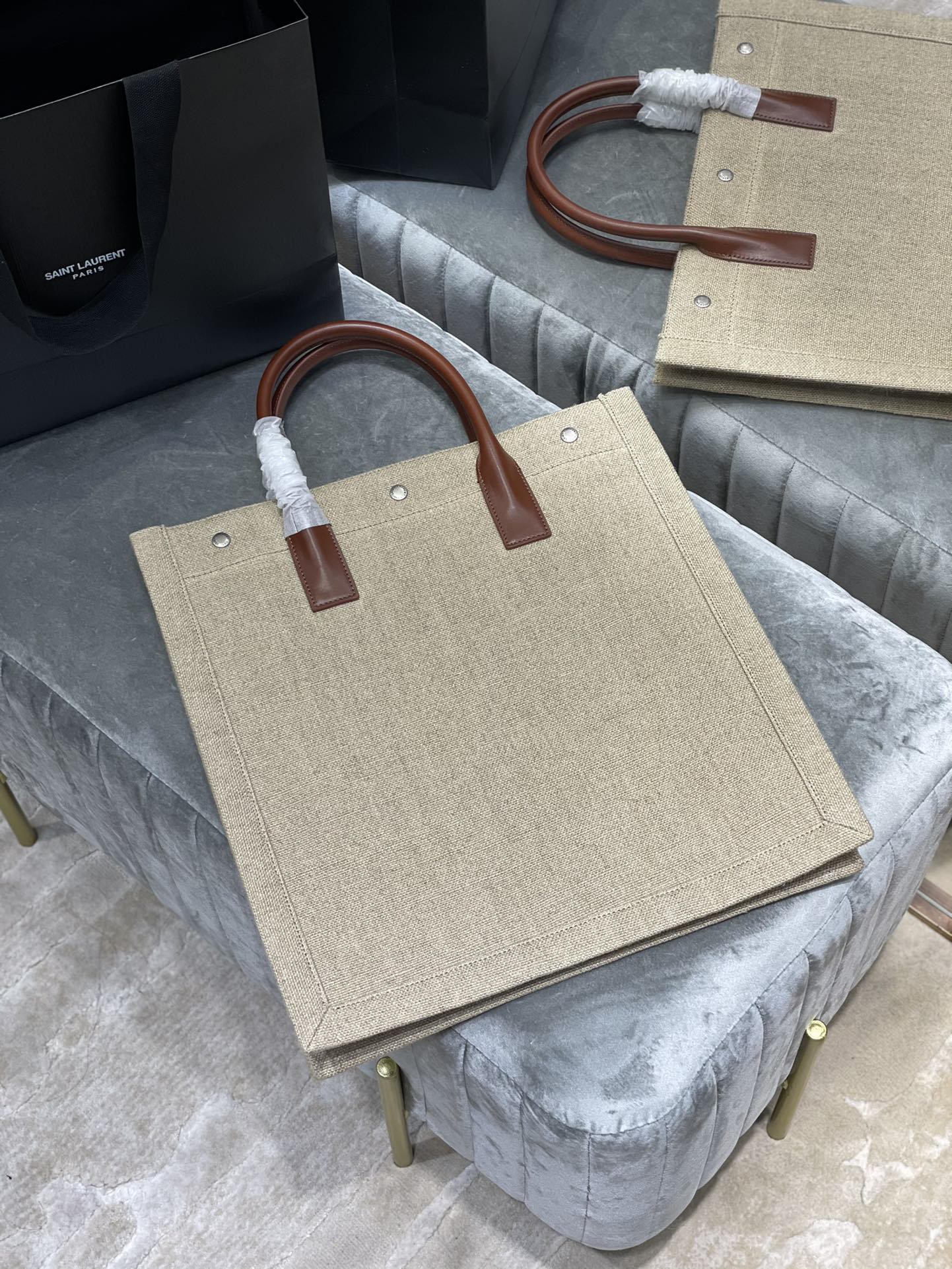 Yves Saint Laurent Rive Gauche North/South Tote Bag