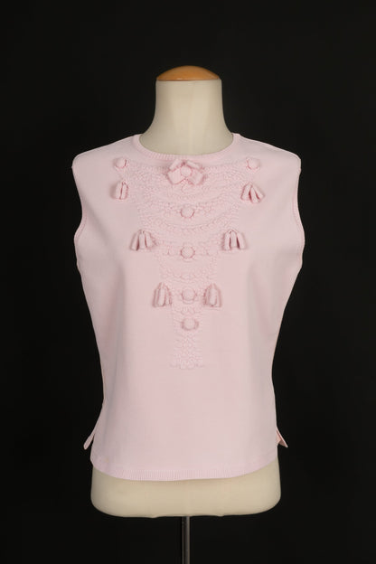 Haut rose Chanel