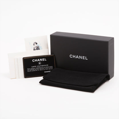 Chanel Matrasse Caviar S Cardcase Pink Silver Gold  25th