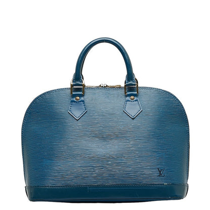 Louis Vuitton Epic Alma Handbag M52145 Trad Blue Leather  Louis Vuitton