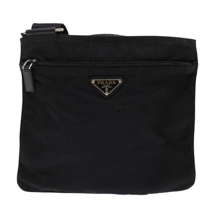 Prada Shoulder Bag Nylon Black  ep1121