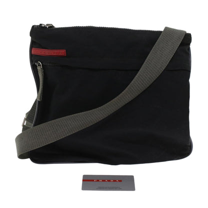 Prada  Sports Shoulder Bag Nylon Black  ep1155