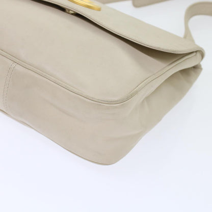Celine Shoulder Bag Leather White  ep1176