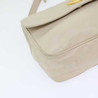 Celine Shoulder Bag Leather White  ep1176