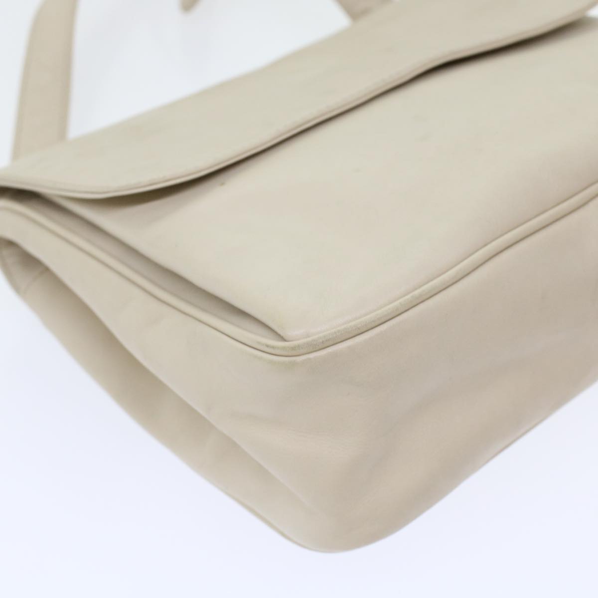 Celine Shoulder Bag Leather White  ep1176