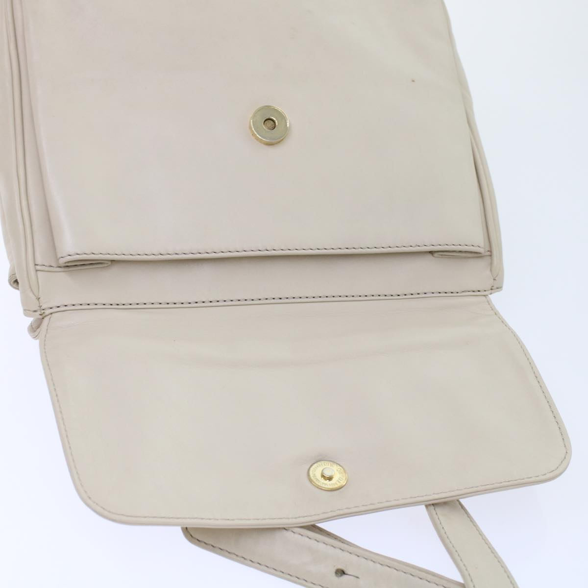 Celine Shoulder Bag Leather White  ep1176